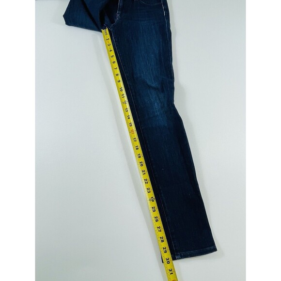 J Brand Daring Light Distressed Dark Wash Stretch Midrise Skinny Jeans Womens 26 - Picture 11 of 15